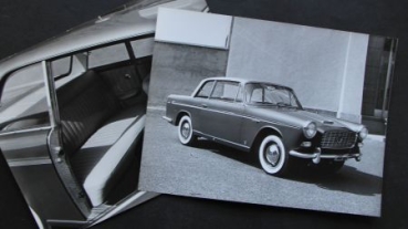 Lancia Appia Lusso 1958 two original factoryphotos (6768)
